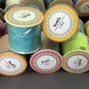 Cuerda Tejida a Mano de 2.5 mm Bedlin Resistente al Desgaste Patrón de Dragón Cuerda para Lanyard de Cera de Abeja Esmeralda DIY Cable