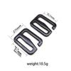 Fundición a presión de aleación de zinc Hebilla Plana de 1 pulgada Figura-9, Hebilla Figura-6, Gancho Figura-9, Accesorios de Hardware para Bolsos al por Mayor desde la Fábrica Fuente