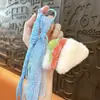 Llavero Creativo de Peluche de Hamburguesa, Pastel, Sándwich, Colgante Exquisito y Lindo para Bolso, Llavero de Coche, Pequeño Regalo