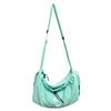 Bolsa Ruiying Ligera de Hombro Cruzada de Tela de Nailon Artística de Estilo Japonés, Moderna, con Cordón Ajustable, Simple, Casual, Moderna, de Gran Capacidad