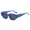 Artículos de fábrica 2024 nuevos gafas de sol de moda europeas y americanas ojo de gato irregulares estilo de celebridad de Internet gafas de sol de montura pequeña para mujer Venta al por mayor