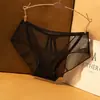 Nuevos Calzones de Encaje para Mujer Sexy de Cintura Baja Cómodos Sin Costuras de Malla Transparentes Calados Tentación Chica Calzones Triángulo