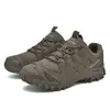 Zapatos de Senderismo Casuales de Moda para Exteriores de Talla Grande Transfronterizos Antideslizantes Resistentes al Desgaste Botas Tácticas Botas de Senderismo para Exteriores Zapatos para Entrenamiento Moral