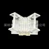 Conector Sin Soldadura para Tira de Luces LED Conector para Tira de Luces Cob de 8 mm Hebilla de Cristal Mini Transparente Sin Sombreado