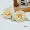 Kit de Materiales DIY de Flores Artificiales con Peonías Pequeñas en Estilo Bosque, Flores de Seda para Accesorios de Cabello Hanfu, Flores Decorativas para Arreglos de Boda