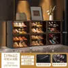 Armário de Sapatos para Entrada de Casa, Armário de Armazenamento, Gabinete de Entrada, Sapateira de Camadas Grande Capacidade Integrada na Parede, Organizador de Botas