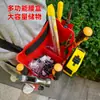 Bolsa para clavos Caja para clavos Carpintería Portátil Esenciales Bolsa de cintura Decoración Construcción Cubo para clavos Compartimento Caja de herramientas pequeña multifuncional