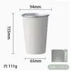Copo de Café Camada Única Enrolado Transfronteiriço Copo de Água para Churrasco ao Ar Livre Copo de Cerveja de Aço Inoxidável 304 Estilo Portátil para Camping Atacado