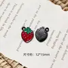 Colgante Ins Naranja Plátano Piña Lichi Durian para Pulsera Collar Hecho a Mano DIY Cadena de Teléfono Móvil con Cuentas Accesorios