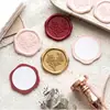 Exportación Transfronteriza de Etiquetas de Sello de Cera, Sellos en Relieve, Sellos de Sello de Cera, Sellos, Sobres, Tarjetas Postales, Pegatinas para Diarios, Cera de Sello