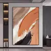Pintura Decorativa Moderna de Entrada de Luxo Leve Mural para Parede de Fundo de Sofá na Sala de Estar Arte Abstrata Pintura Grande de Chão para Pendurar em Casa
