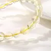 Jingdong Joyería Pulsera de Cristal Citrino Natural Brasileño Cristal Amarillo Torre Pulsera de Piedra Preciosa de Moda Pulsera de Cristal de Moda