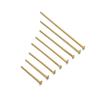 200 Piezas Base para Arete de Cabeza Plana Pin Varilla Accesorios para Fabricación de Joyería DIY Unión con Cuentas Suministros de Accesorios