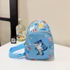 Moda Outono 2026 Nova Tendência Desenho Animado Anime Estampa Grande Capacidade Jardim de Infância Meninos e Meninas Bolsa de Peito e Ombro
