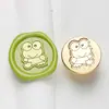 2,2cm Nova Série Sanrio Cabeça de Carimbo de Cera para Selagem Atacado, Animal de Anime Cabeça Esculpida em Latão Sólido