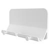 Soporte para teléfono móvil con pantalla plegable, estante de carga, estante de almacenamiento multifuncional sin perforaciones, estante de noche, soporte adhesivo para tableta montado en la pared