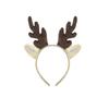 Diadema de Astas de Reno Navideño de Tela Accesorios de Ropa para Cosplay Tocado Diadema Astas Suaves Orejas Diadema