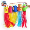 Festival de Medio Otoño Regalo Linterna Hecha a Mano DIY Linterna Animal de Eva Secador de Pelo Linterna Creativa Paquete de Materiales de Producción para Jardín de Infancia