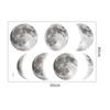 Pegatinas de Pared Shangyi Gráfico de Fases Lunares Habitación Infantil Decoración DIY Pegatinas Removibles Venta al por Mayor Sp64051 Pegatinas Impermeables
