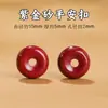 Wang Tianran Jadeíta de Hotan Fivela da Paz Pingente Colar Pulseira Ornamento Material Cristal Ágata Jade Pingente