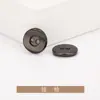 Camisa Cóncava Ligera de Dos Botones, Abrigo Pequeño de Metal con Fragancia, Chaqueta, Camisa, Suéter, Botones de Punto, Botones de Alta Gama