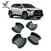 Adecuado para Toyota Corolla Cross Exterior Modificado Tazón de Puerta Anti-Rayaduras Marco Decorativo Especial Cubierta Protectora