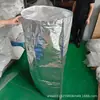 Bolsa Redonda de Fondo Grueso de Película de Aluminio Compuesto Transfronteriza, Bolsa Redonda de Papel de Aluminio Resistente a Altas Temperaturas, Película Interior para Cartón, Bolsa Grande de Papel de Aluminio para Lata de Té