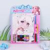 Nuevo Show de Maquillaje de Belleza para Niños Juguetes de Maquillaje para Niñas Traje Creativo Hecho a Mano DIY Grafiti Acuarela