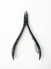 Pinza para Cutículas 8712 de Acero Inoxidable, Removedor de Cutículas de Punta Única, Pinzas de Belleza, Tijeras Anguladas, Herramienta Especializada para el Cuidado de las Uñas