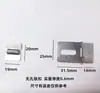 Pestillo de Puerta de Acero Inoxidable, Placa de Cerradura de Puerta, Cerrojo de Puerta, Perno de Puerta, Cerradura de Gancho para Viento, Placa de Cerradura Doméstica, Cerradura de Puerta de Archivador