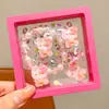 Pulseira Infantil Zootopia Anel de Princesa Conjunto de Brincos Pulseira de Cristal para Menininha Joias para Meninas Presente