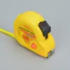 Fabricante Produce Cinta Métrica Personalizada 2.3m 5.75m 10m Ojo de Pez Amarillo Cinta Métrica de Acero Bajo Precio