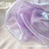 Láser Puntual Hilo Fantasma Alta Densidad Suave Colorida Organza Tela Cáscara Brillo Boda Escenario Tela