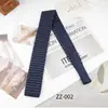 Suministro Directo de Fábrica Punto de Venta Casual Estrecha 6CM Colorida Estilo Coreano Corbata de Punto de Lana Decorativa Unisex Europea y Americana