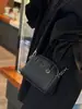 Bolsa Feminina de Couro Bovino de Primeira Camada, Bolsa Pequena, Bolsa para Celular, Nova Bolsa Feminina Quente de 2026, Bolsa Mini Transversal de Couro Genuíno Simples e Versátil