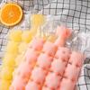 Bolsa de Gelo Descartável Bandeja de Gelo Autovedante Bolsa de Gelo Selada Doméstica Artefato Moldo de Cubo de Gelo Gelatina Paixão Bolsa de Bandeja de Gelo