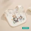 Babetes Impermeáveis em Formato de U para Venda por Atacado, Babadores Domésticos para Bebês, Babadores de Gaze 100% Algodão Grau A, Panos de Saliva para Bebês, Dropshipping
