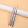 Fábrica fuente pluma para uñas color pintura flor línea de tracción fototerapia degradado viñeteado juego de herramientas pincel para uñas japonés