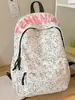 Mochila Escolar Sencilla para Estudiantes de Preparatoria, Elegante y Atractiva, Mochila Pequeña Ligera, Mochila de Gran Capacidad para Estudiantes Universitarios en sus Trayectos y Viajes