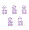 Pulseira de Contas com Pingente de Urso Acrílico 11x21mm Pulseira DIY Feita à Mão Acessórios para Joias Kit de Materiais