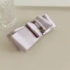 Pinza para el Cabello de Satén Dulce Estilo Coreano con Lazo y Pedrería Exquisita de Nicho de Gama Alta Pinza de Resorte para la Parte Posterior de la Cabeza Accesorios para el Cabello