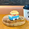 Llavero de Mini Coche Transfronterizo Divertido Alivio del Estrés Juguete para Coche de Estudiante Llavero Colgante para Bolso Pequeño Regalo