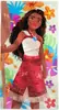Toalla de Baño Infantil Oficial Moana de la Tienda Disney, Absorbente, 100% Algodón Puro, Producto Oficial de Disney