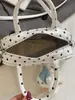 Bolso Cruzado Estampado de Lunares Estilo Coreano Bolso de Mano Fresco Dulce Bolso de Bolos Bolso de Hombro de Moda Personalidad Nicho ins