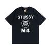 Una generación de marca de moda camiseta de manga corta letras de dados desfile básico amantes americanos verano