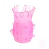 Anillo de Piña de Cristal de Gato Colorido, Anillo de Piña Divertido, Anillo Multicapa con Partículas Flotantes, Venta al por Mayor y Dropshipping