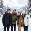 Nueva chaqueta súper elegante para pareja de otoño e invierno, chaqueta de montaña tres en uno para exteriores de talla pequeña para hombre