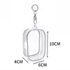 Bolsa transparente de PVC, bolsa para armazenamento de amostras de perfume, bolsa para embalagem de kit de teste de produtos químicos de uso diário, bolsa ita com boneca de desenho animado de 10cm boa noite