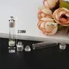 Cubierta de Vidrio Accesorios para Joyería Hechos a Mano DIY Colgante de Cubierta de Vidrio Botella de Tallado en Arroz Arroz Grabado Accesorios de Tubo Recto de 6/8 mm
