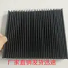 Fuelle Funda de Guía Máquina Herramienta Rectificadora Fresadora Torno Máquina de Grabado Cubierta Telescópica Antipolvo Deflector Plegable